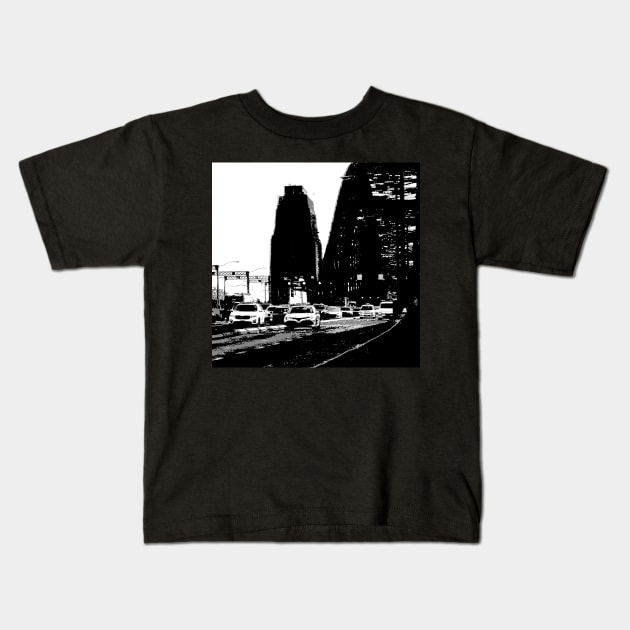 Sydney Harbour Bridge! Kids T-Shirt by Mickangelhere1